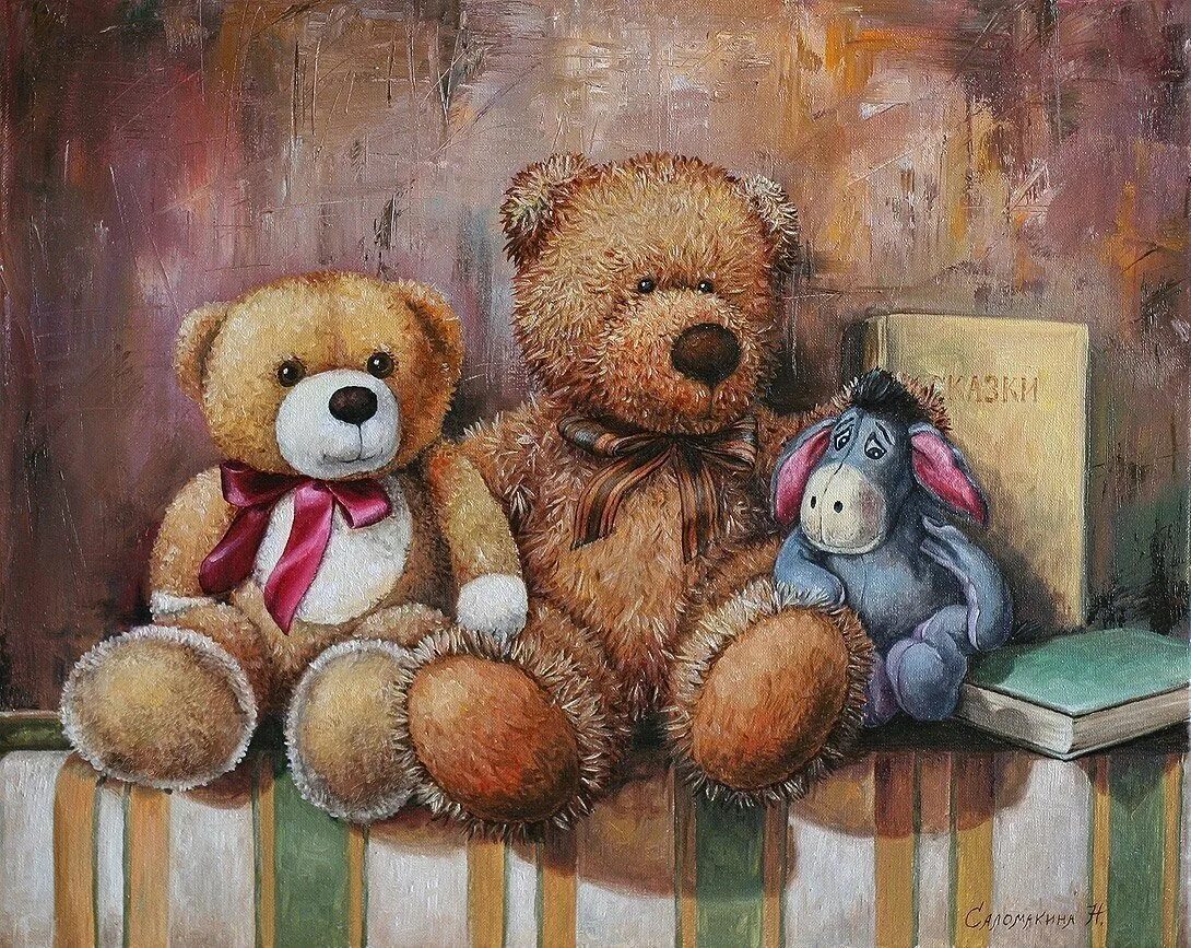 Мишка арты. Anna krajewski художник мишки. игрушки в живописи. мишка тедди живопись.