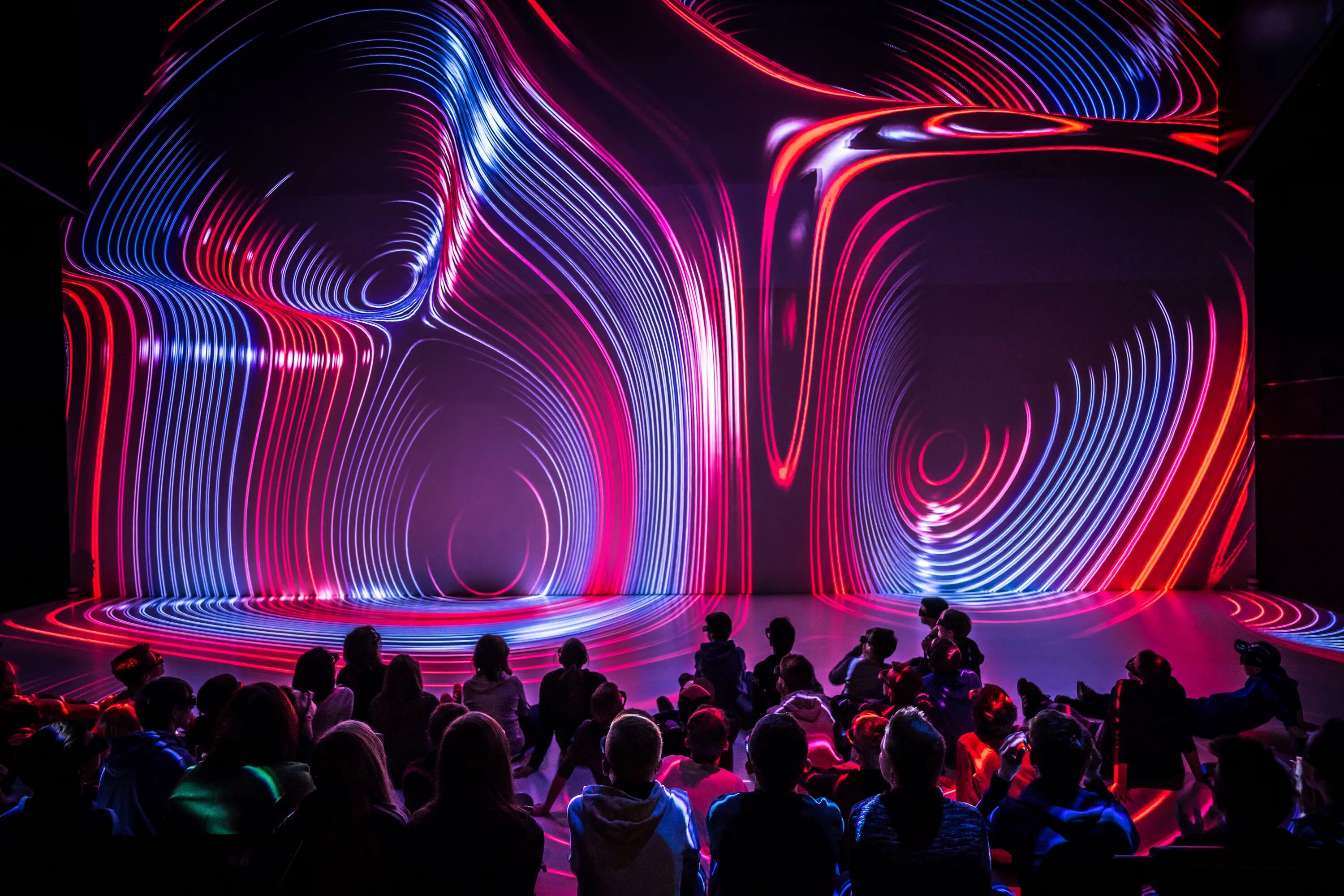 Пространство 8 букв. Ars electronica фестиваль. ars electronica center в линце. медиа инсталляция. иммерсивное пространство.