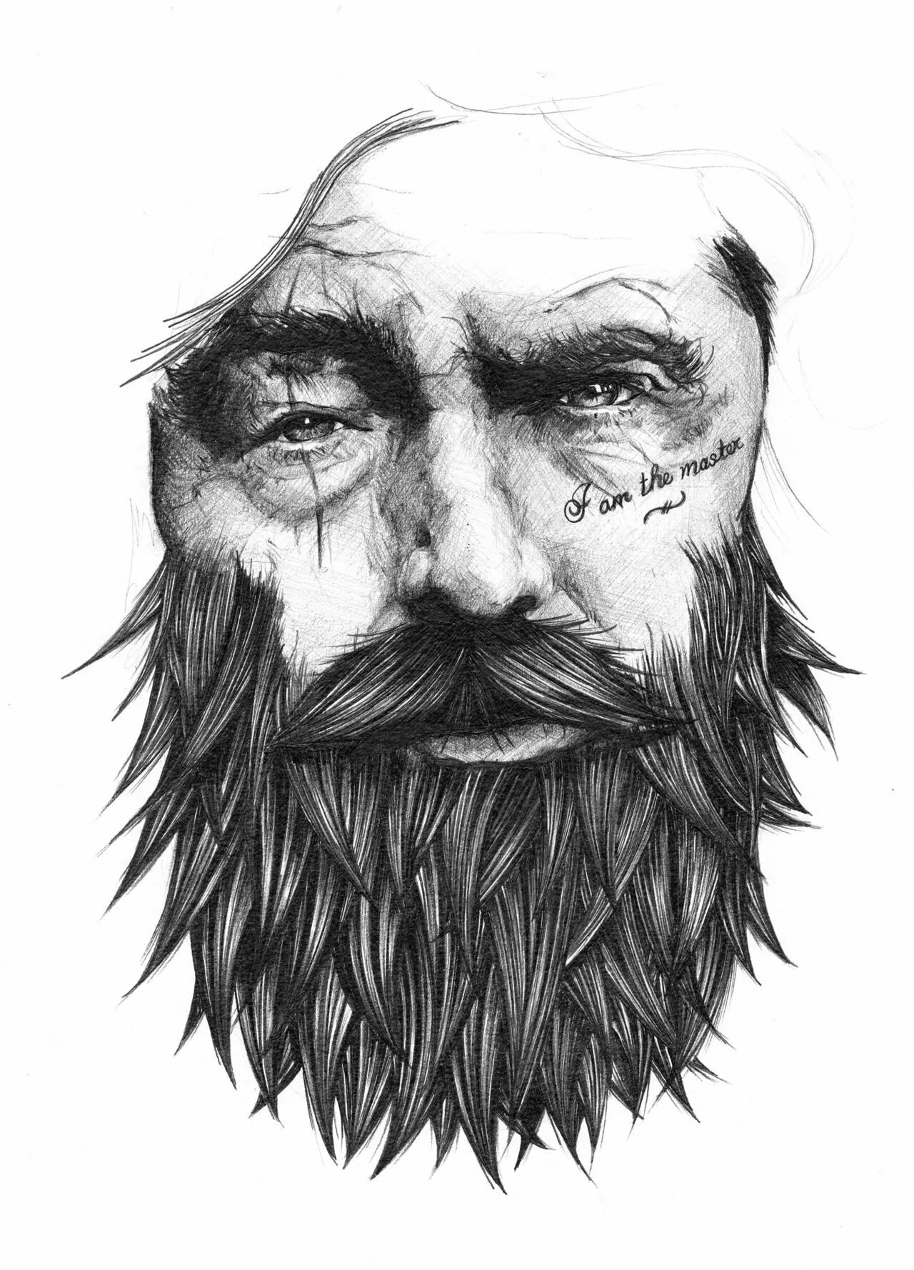 Тату дед эскиз