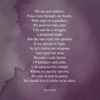 Through our