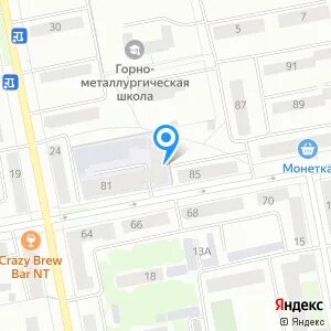 Карта нижний тагил газетная
