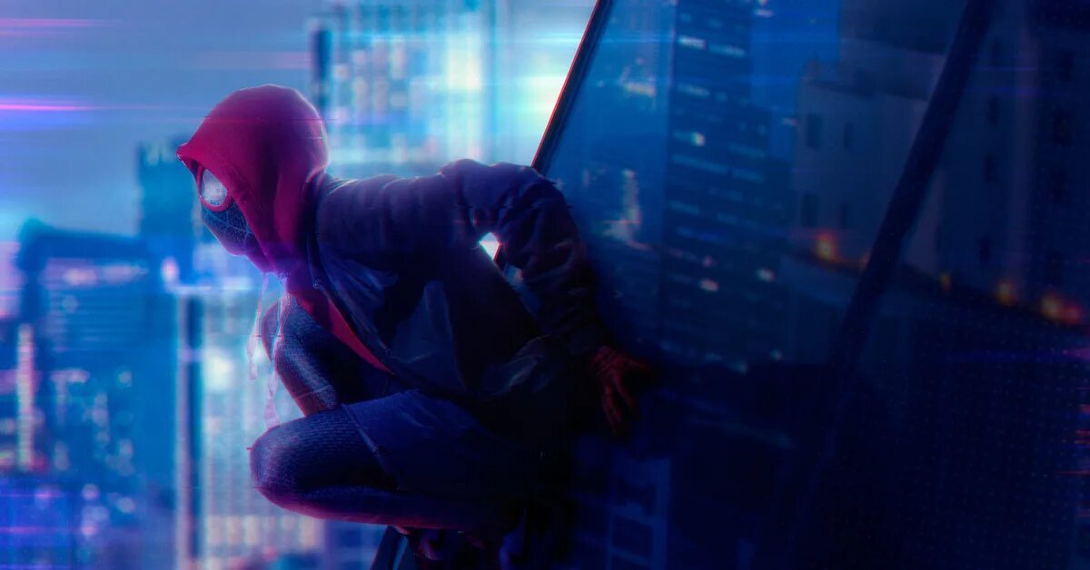 Man into. Майлз моралес и гвен стейси и питер паркер. spider man 2099 into the spider verse. гвен стейси 2099. гвен стейси человек паук через вселенные майлз моралес 2018.