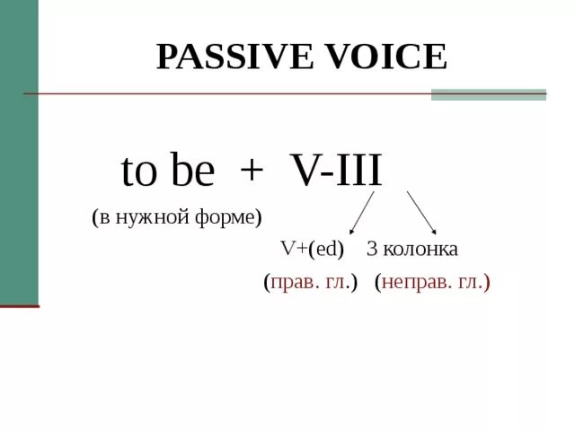 Passive Voice презентация. Страдательный залог презентация. Пассив Войс. Passive Voice формула.