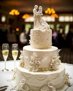 Красивые Свадебные тортыШикарные Свадебные торты многоярусныеСвадебный торт!...