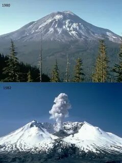 Mt st helens eruption wa
