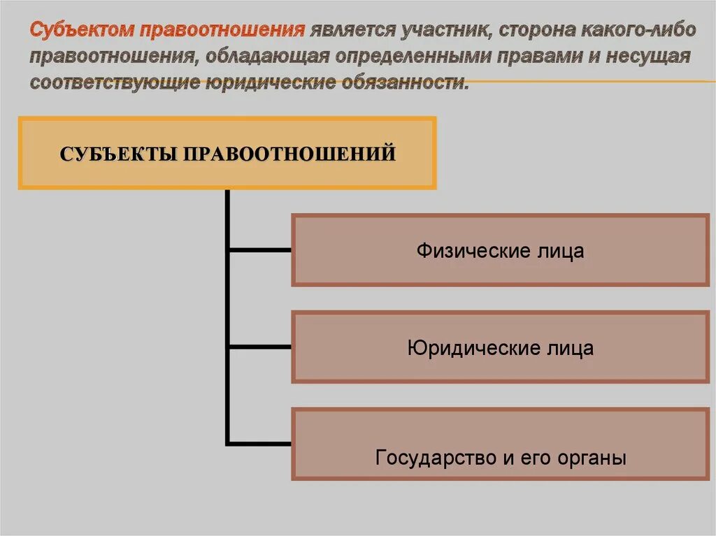 4 субъекта правоотношений. Виды субъектов правоотношений. Субъекты участники правоотношений. Обязанности субъектов правоотношений.