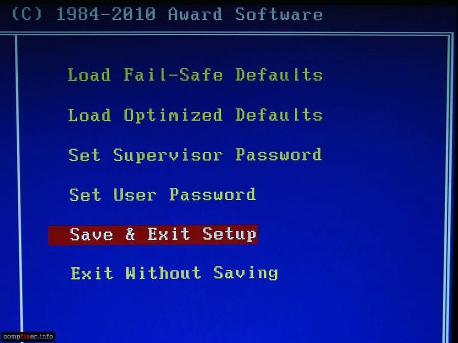 Exit setup