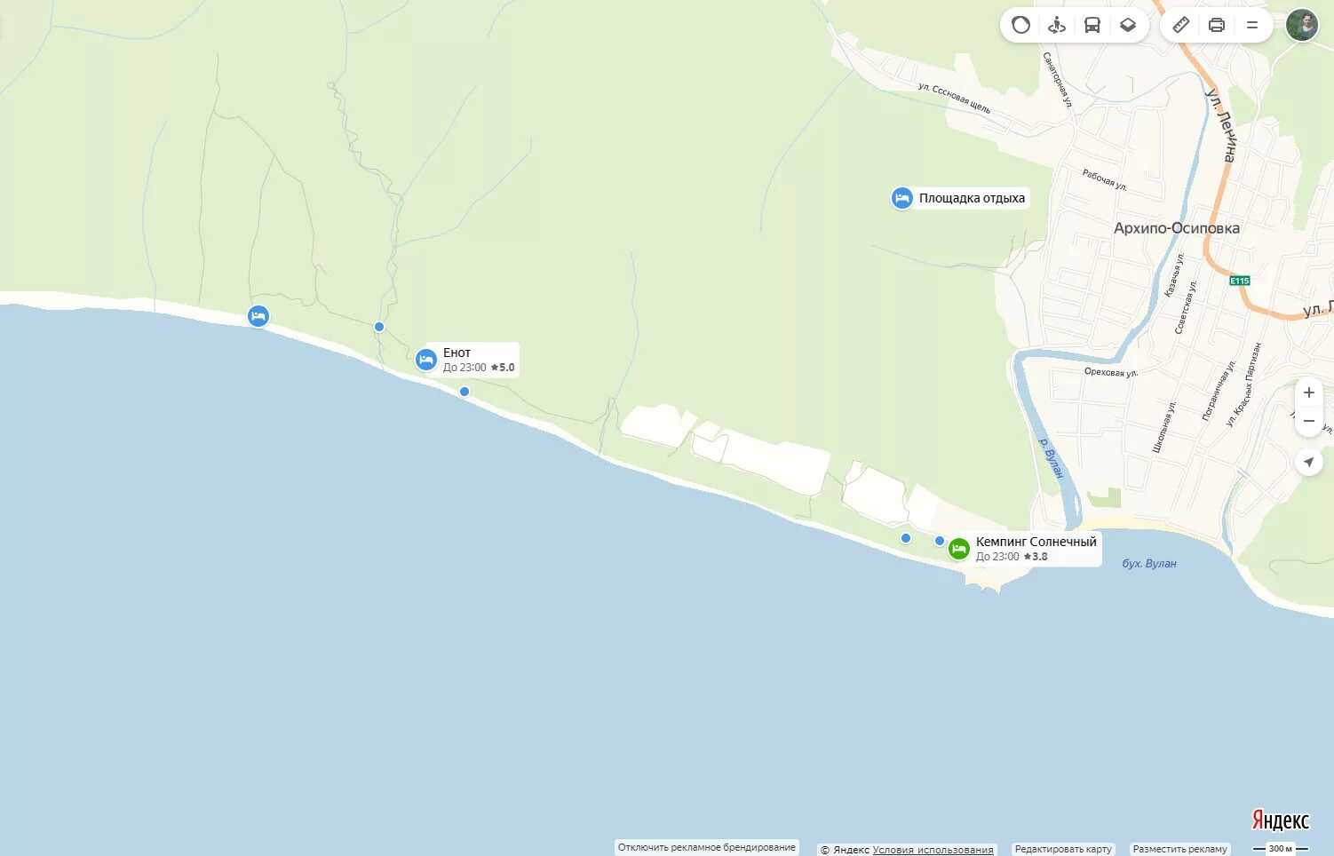 Автокемпинг побережье черного моря. Пос. Архипо-осиповка на карте краснодарского края. Архипо-осиповка на карте краснодарского края. Архипо осиповка на карте черноморского побережья.