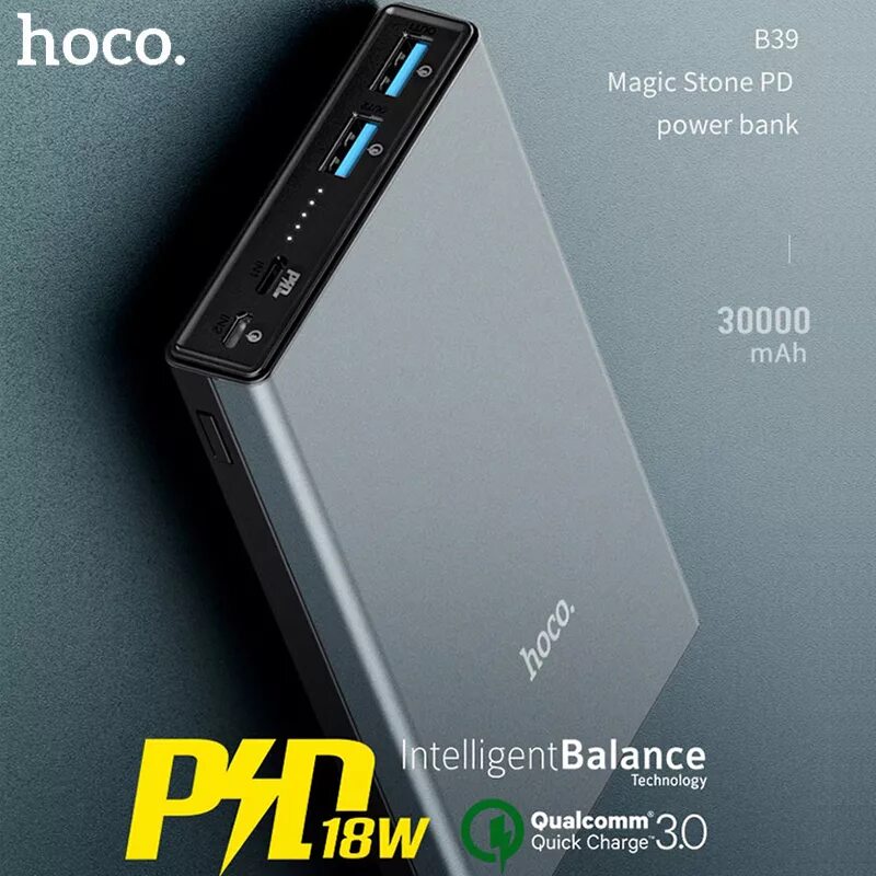 Повер на 30000. Hoco Power Bank 30000mah. Hoco Пауэр банк 30000. Аккумулятор Hoco 30000mah. Power Bank 30000 алюминий.