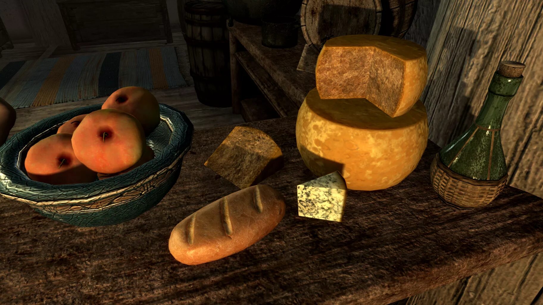 Skyrim vanilla v2. Skyrim food. skyrim smim чеснок.