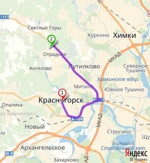 Митино химки