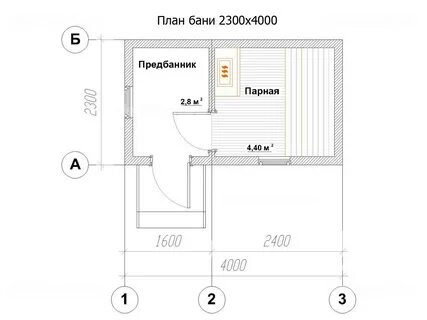 Чертежи предбанников