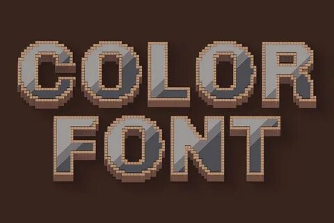 Pixel-1-Pixel-Art-SVG-Color-Font 20+ Best Pixel Art Fonts of 2022 (Free &am...