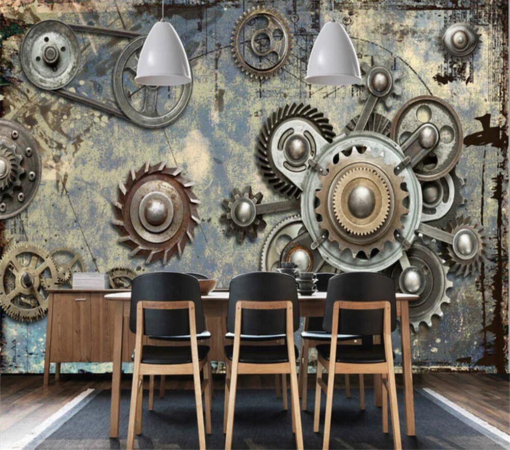 Интерьер индустриальный стиль стимпанк. Стимпанк декор. Пейзаж стимпанк часы. Украшения в стиле стимпанк. Стимпанк декор.
