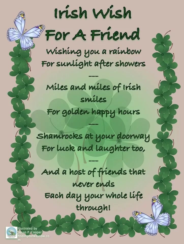 Irish Wish. Irish Blessings. Happy Birthday Irish. St Patrick's Day poems. Irish wish 2024