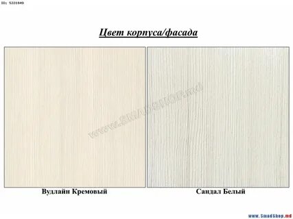 Цвет мебели сандал светлый