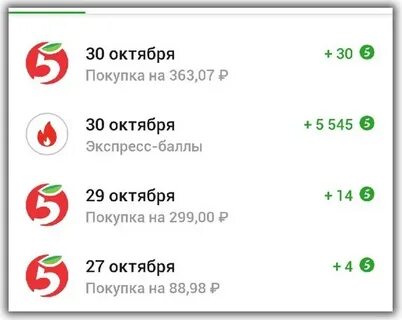 100 баллов в пятерочке сколько в рублях