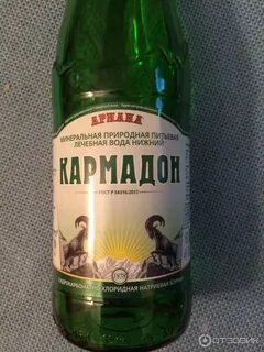Кармадон минеральная вода