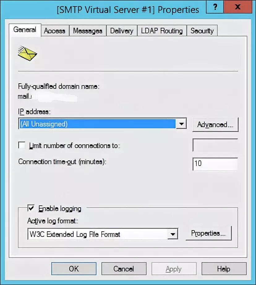 Ошибки smtp сервера. Smtp сервер. server properties. как настроить smtp сервер в sentry.