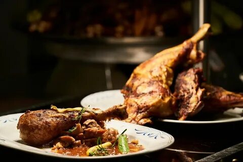 Cooked chicken
