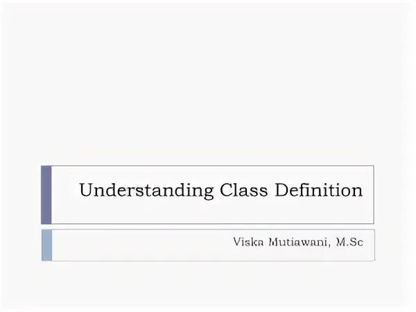 Already defined