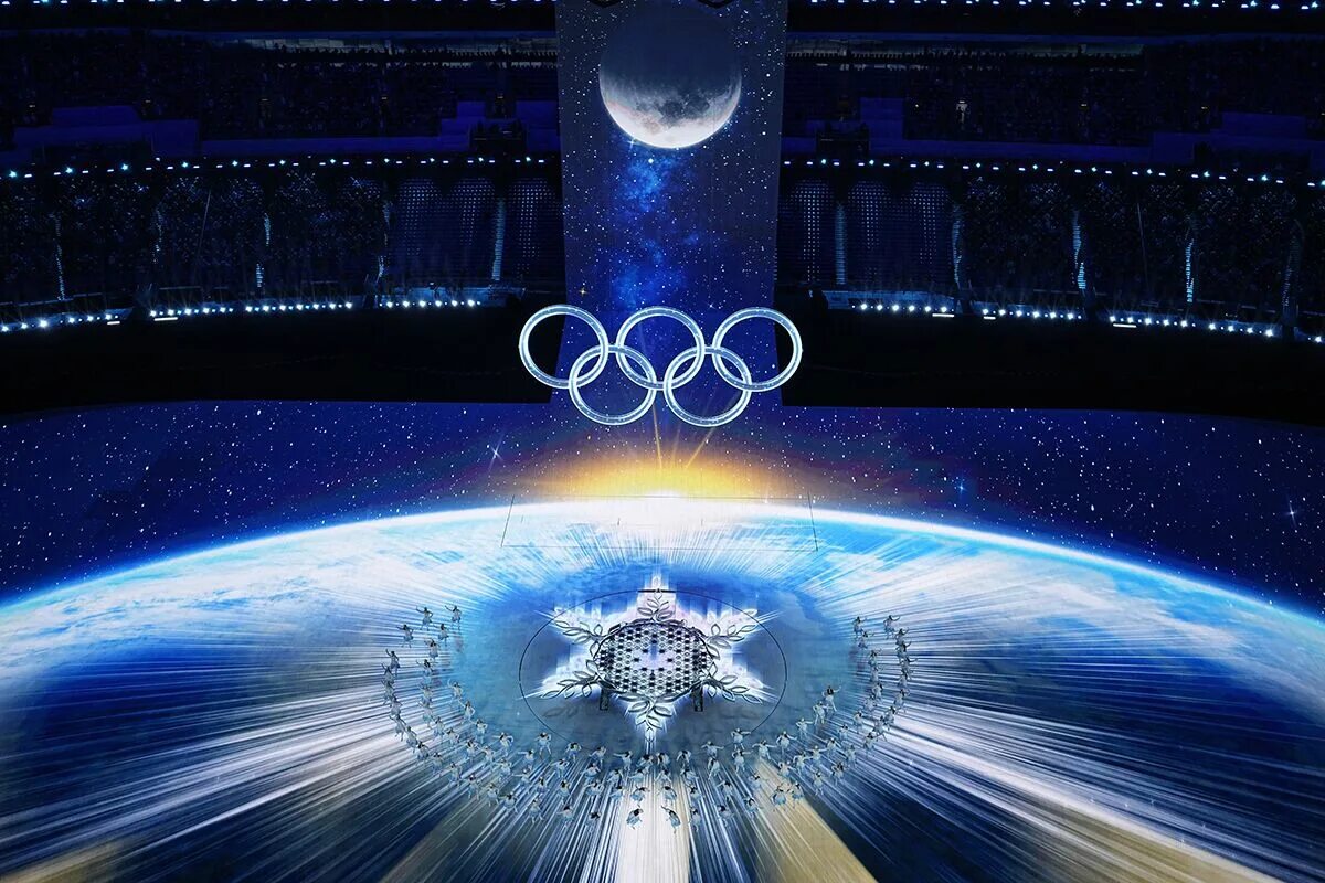 Церемония открытия олимпиады в Пекине 2022. Зимние Олимпийские игры в Пекине 2022. XXIV зимние Олимпийские игры 2022.