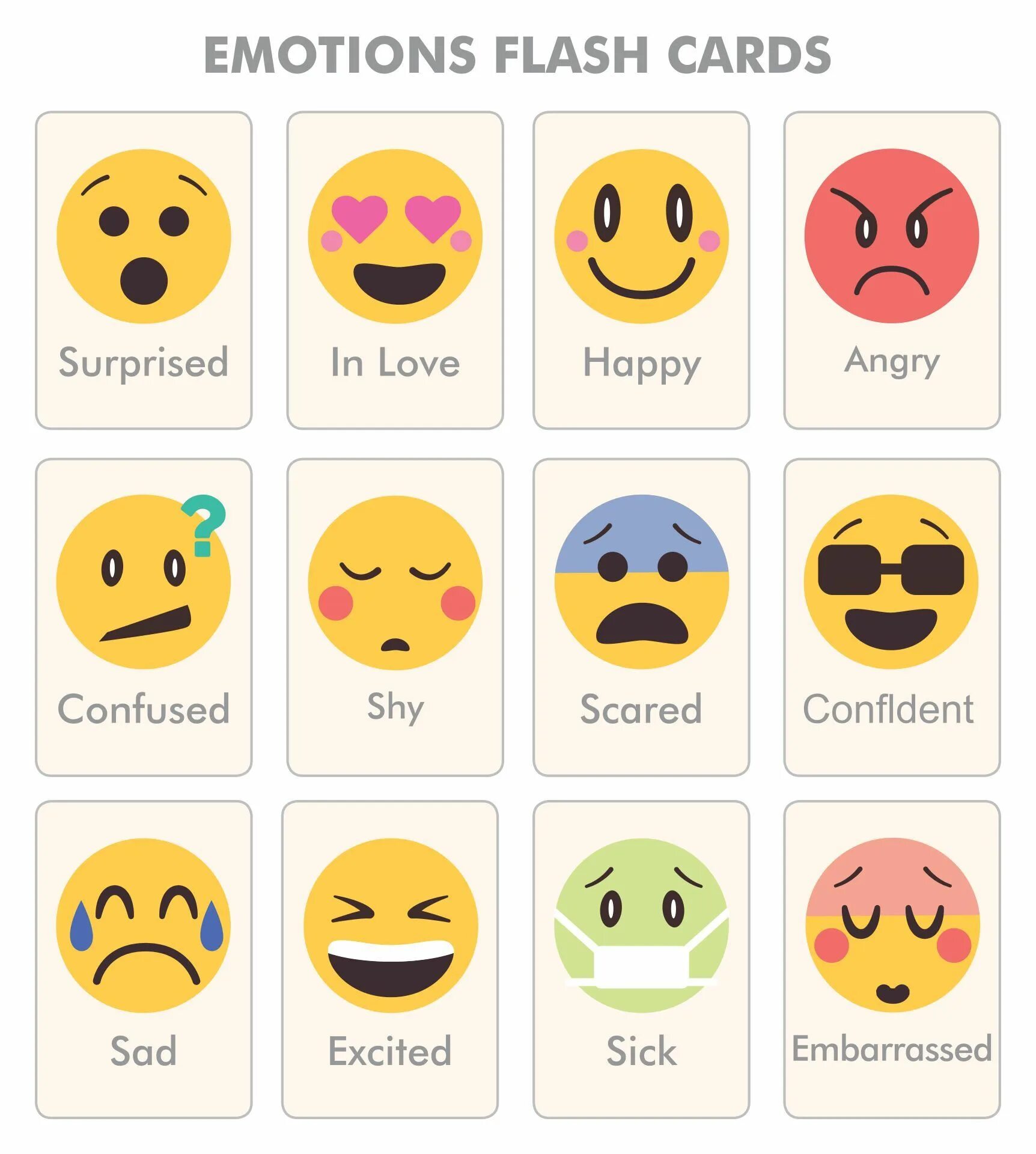 Эмоции в чат. Карточки emotions. Эмоции Flashcards. Emotions карточки для детей. Feelings карточки.