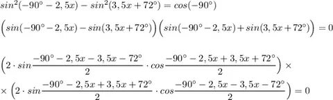72 cos 2