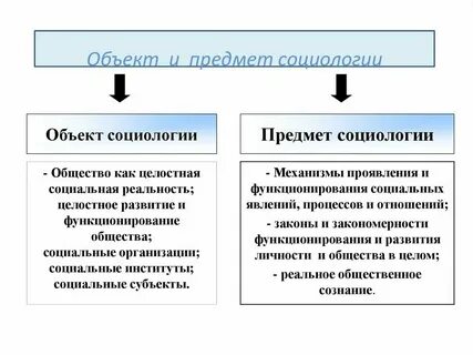Понятие и определение социологии