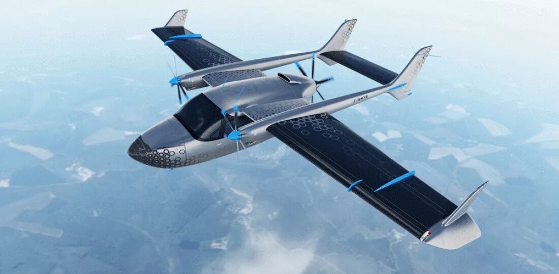 Hybrid Electric aircraft. Электросамолет Alice. Самолеты будущего. Самолёт гибрид.