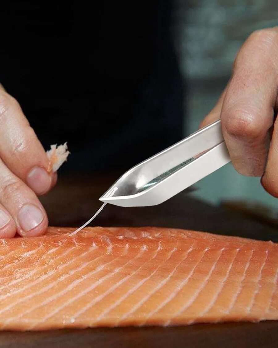 Купить кости рыбы. Пинцет для удаления рыбных костей Tescoma Presto 420530. Пинцет для рыбы. Пинцет для костей рыбы. Пинцет кухонный для рыбы.