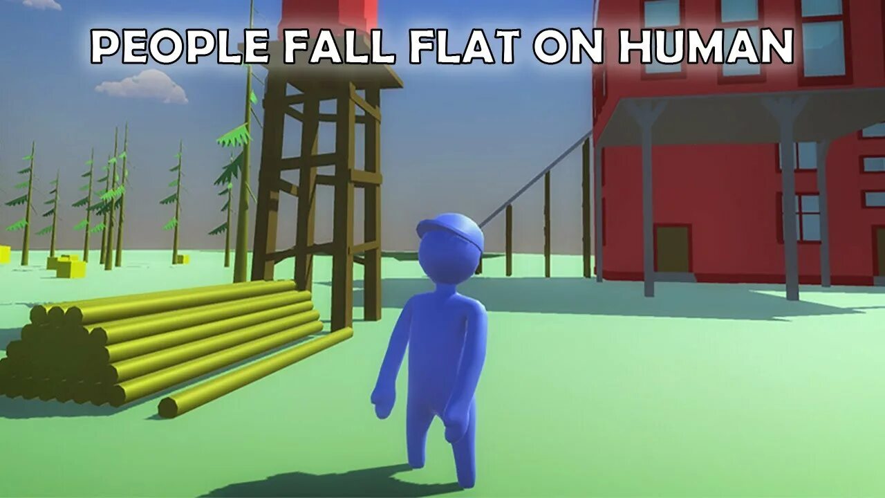 Как пройти human. People Fall Flat on Human. ХЬЮМАН фол флэт. Flat Fall people. People Fall Flat похожие.