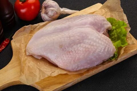Куриная грудка с кожей
