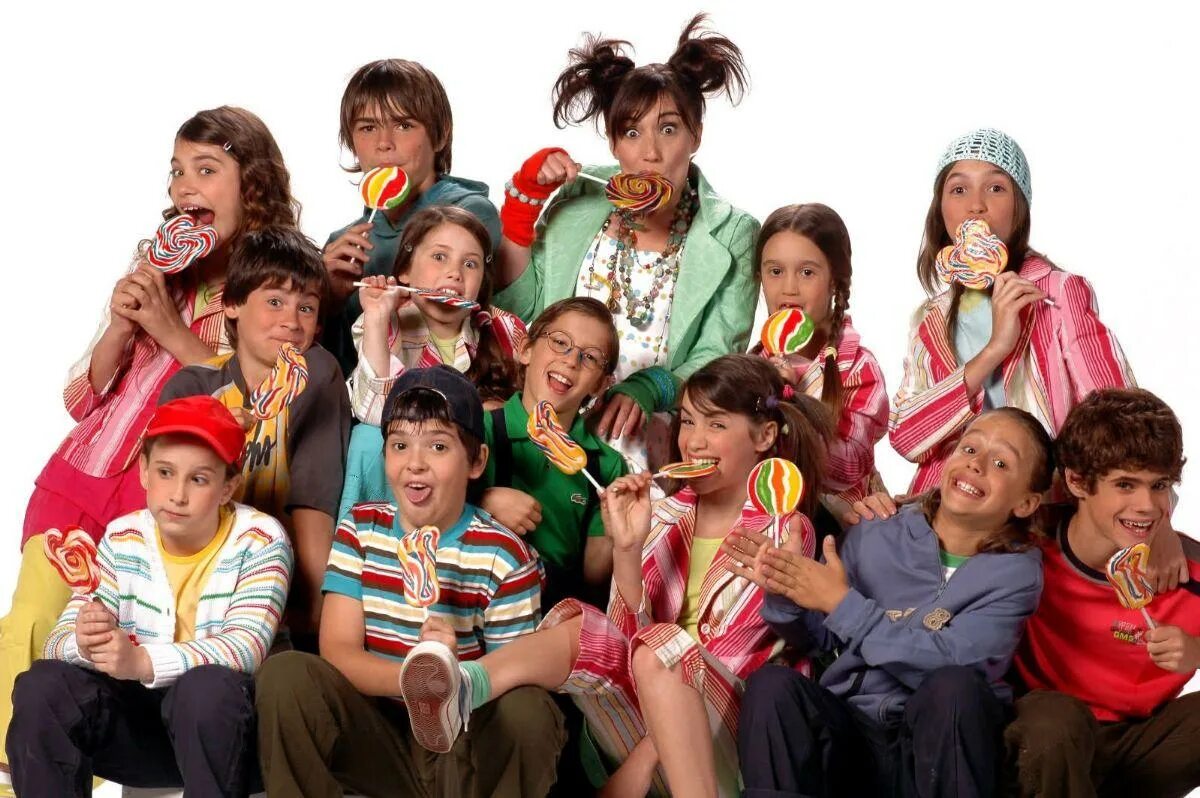 Детвора 1995. Chiquititas 2006.