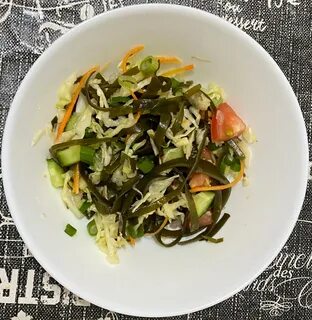 Салат из морской капусты без майонеза