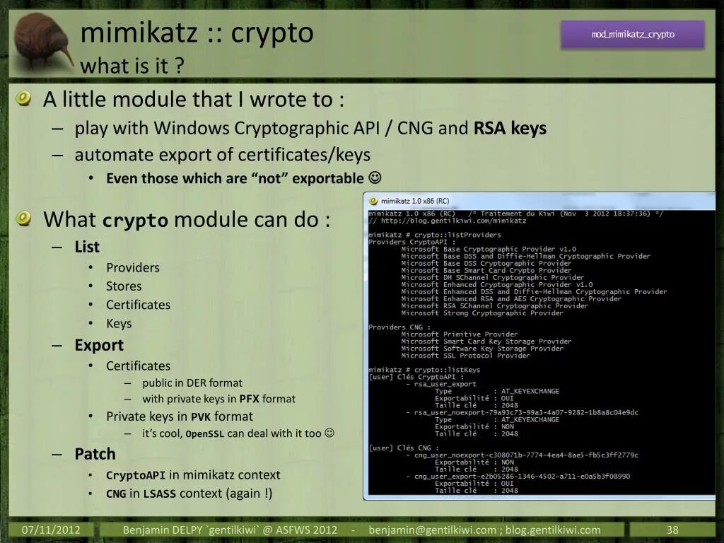 Crypto module