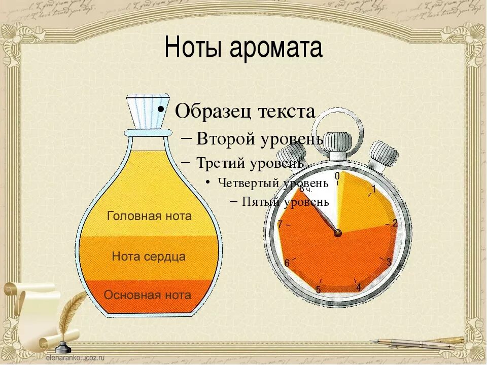 Ноты духов описание