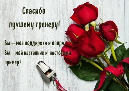 Спасибо дорогой тренер