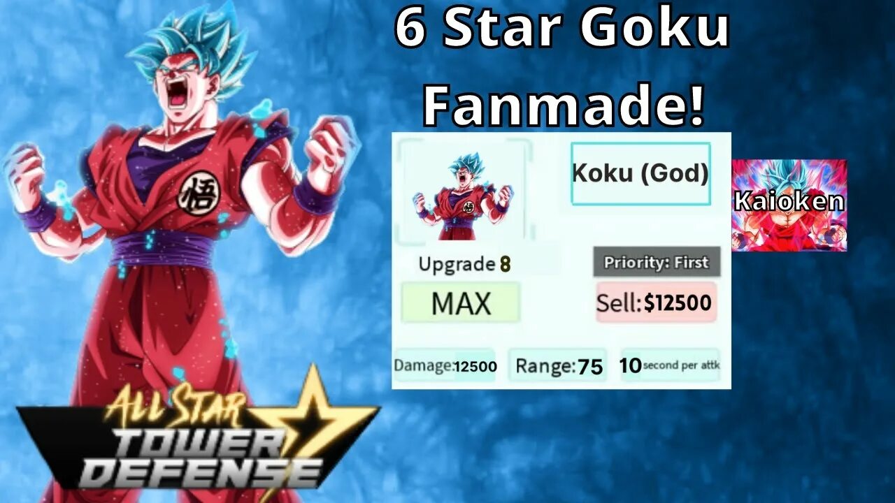 Goku ui astd. 6 star goku astd. super god koku.