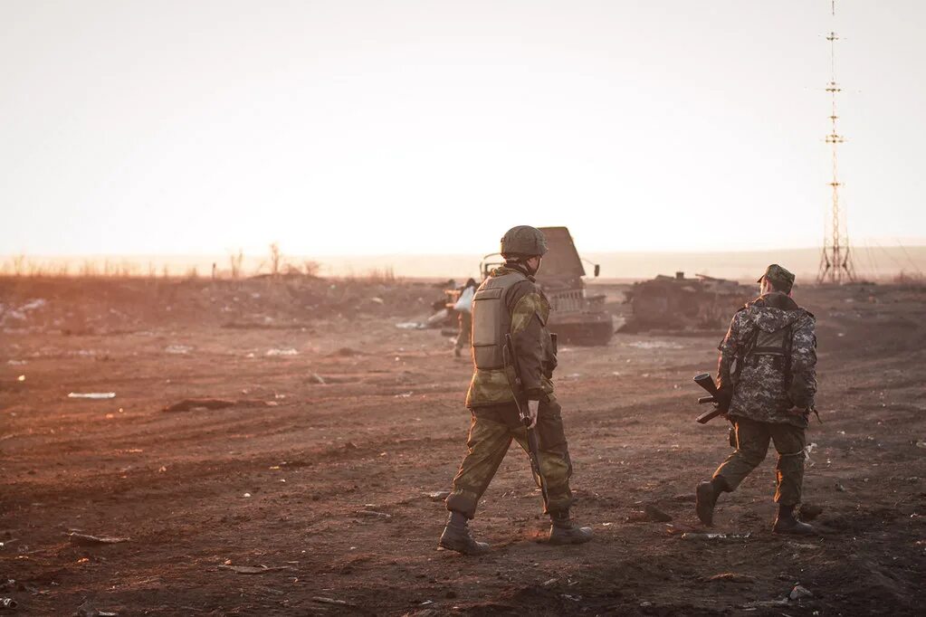 11 Февраля 2015 год Логвиново. Военное Противостояние. Свободу Донбассу.