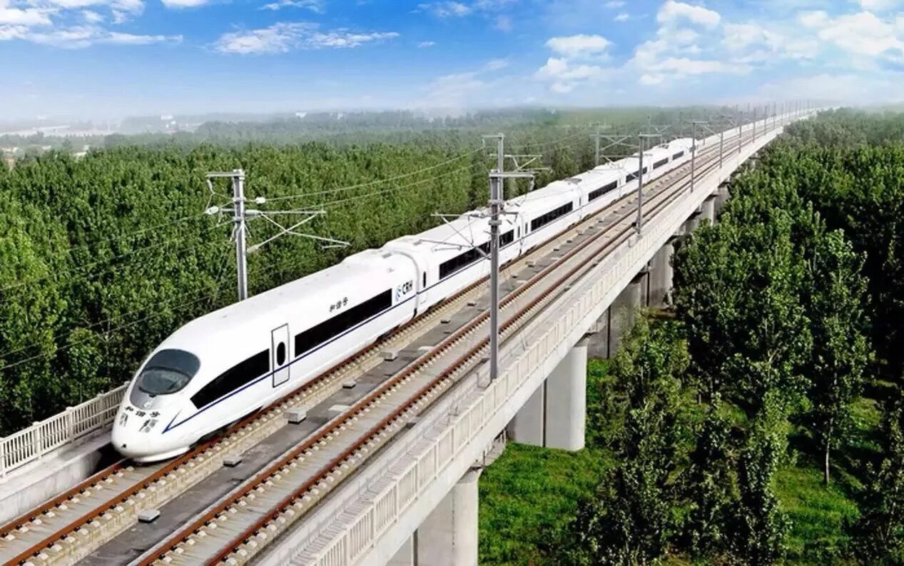 Higher speed rail