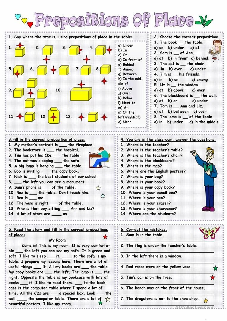 Prepositions elementary