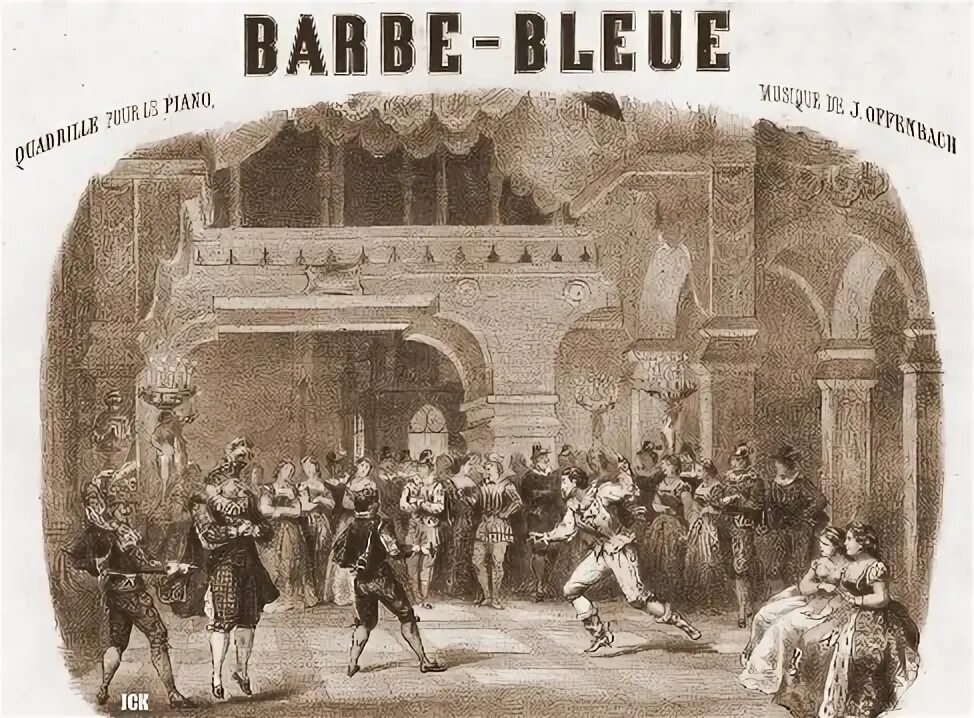 Автор оперетты синяя борода. Синяя борода оперетта. Синяя борода Жак Оффенбах. Афиша 19 век. Опера синяя борода Оффенбах.