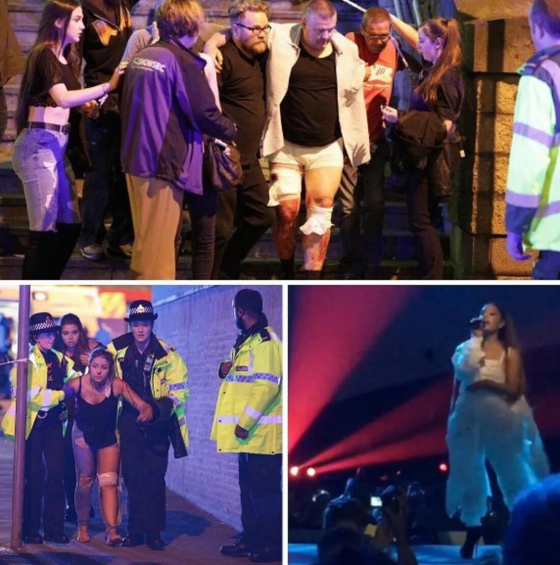 Теракт на концерте Арианы Гранде в Манчестере. На чьем концерте был теракт