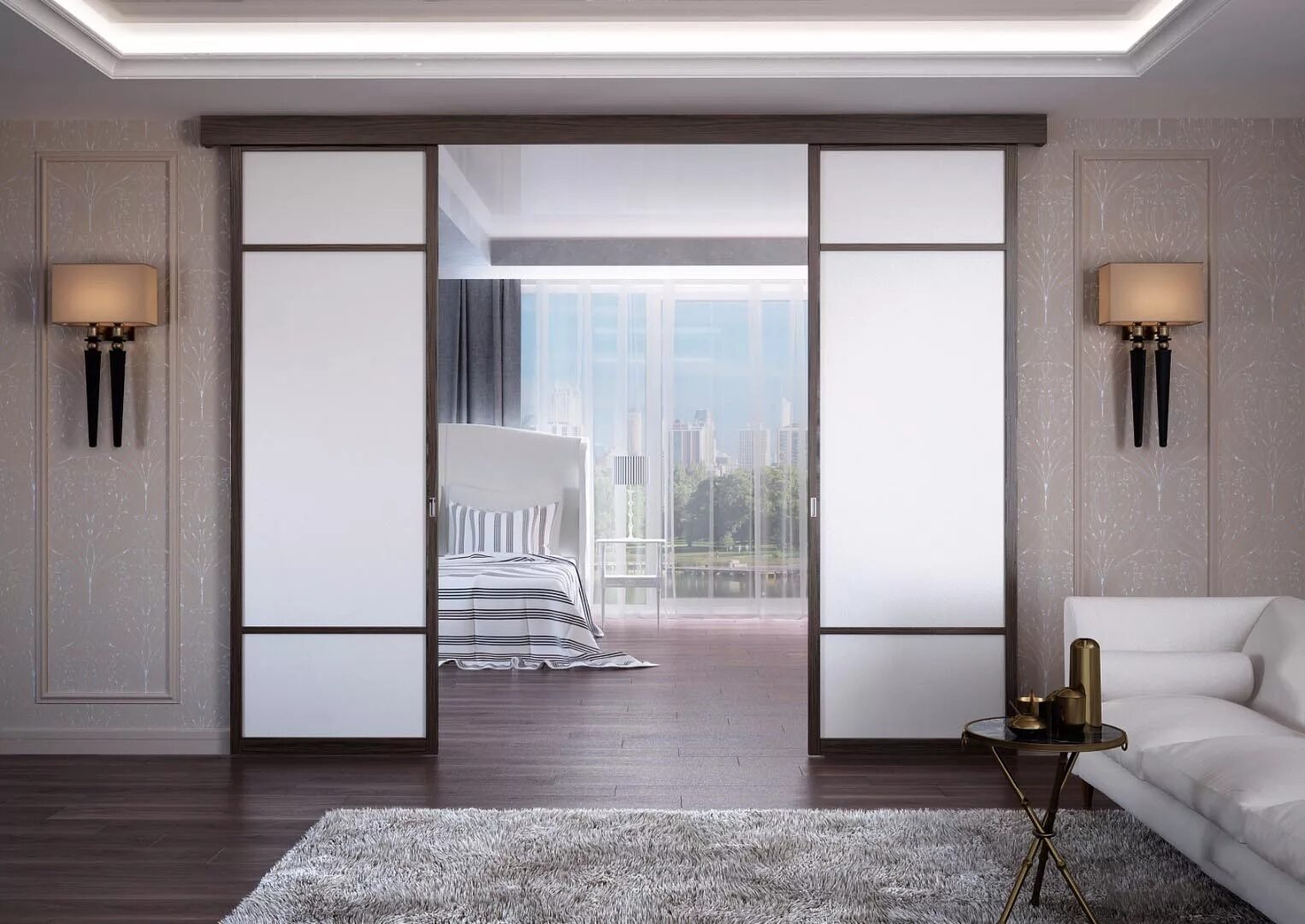 Porte scorrevoli * Guida alla scelta & 40 idee moderne Sliding door design, Door