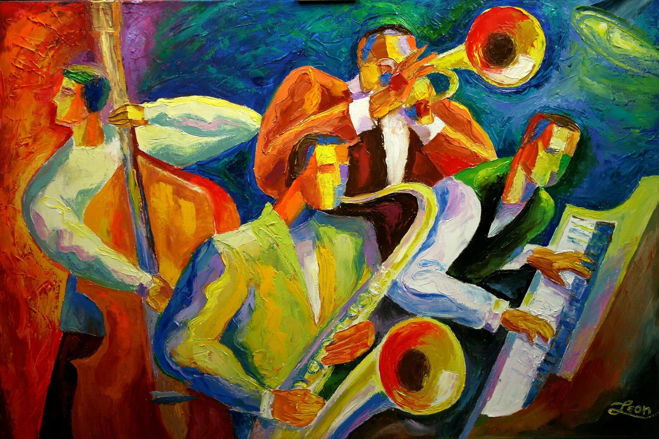 Music painting