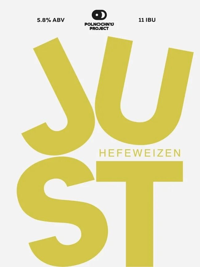 Just for your project. Just hefeweizen. midnight project пивоварня.