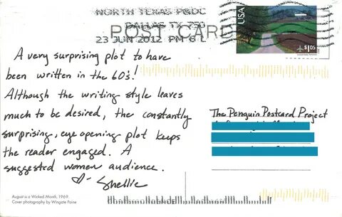 Write a holiday postcard