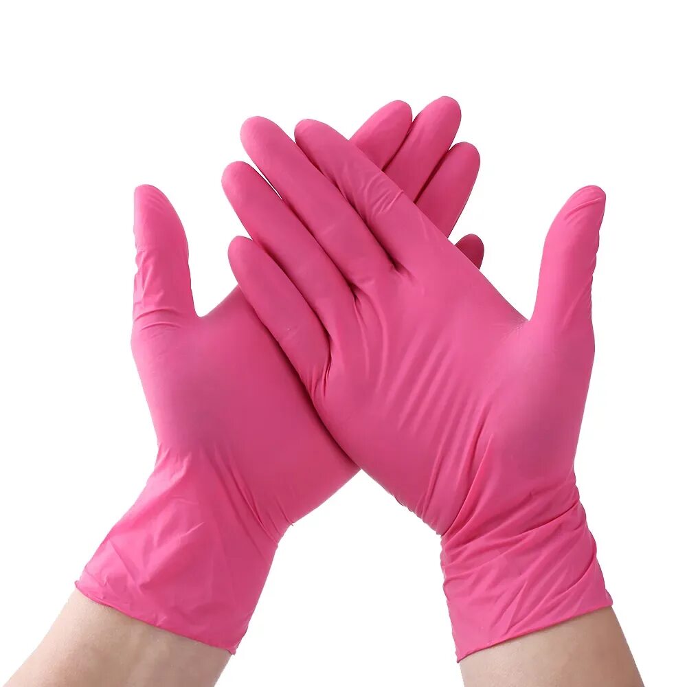 Перчатки нитриловые розовые. Перчатки Pink Vinyl/Nitrile Blend Gloves. Перчатки нитриловые Клевер розовые. Перчатки винил нитрил розовые.