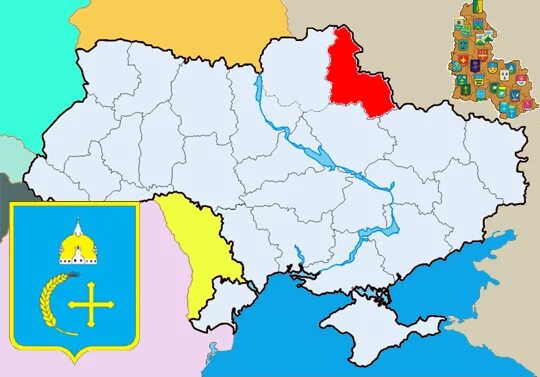 Сумская область на карте Украины. Карта Сумской области Украина. Сумская обл на карте Украины. Сумская область граничит с Россией.